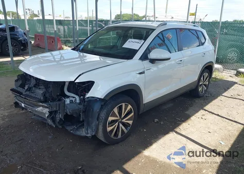 2022 Volkswagen Taos 1.5T Se z USA, uszkodzony, nr VIN 3VVWX7B24NM040181